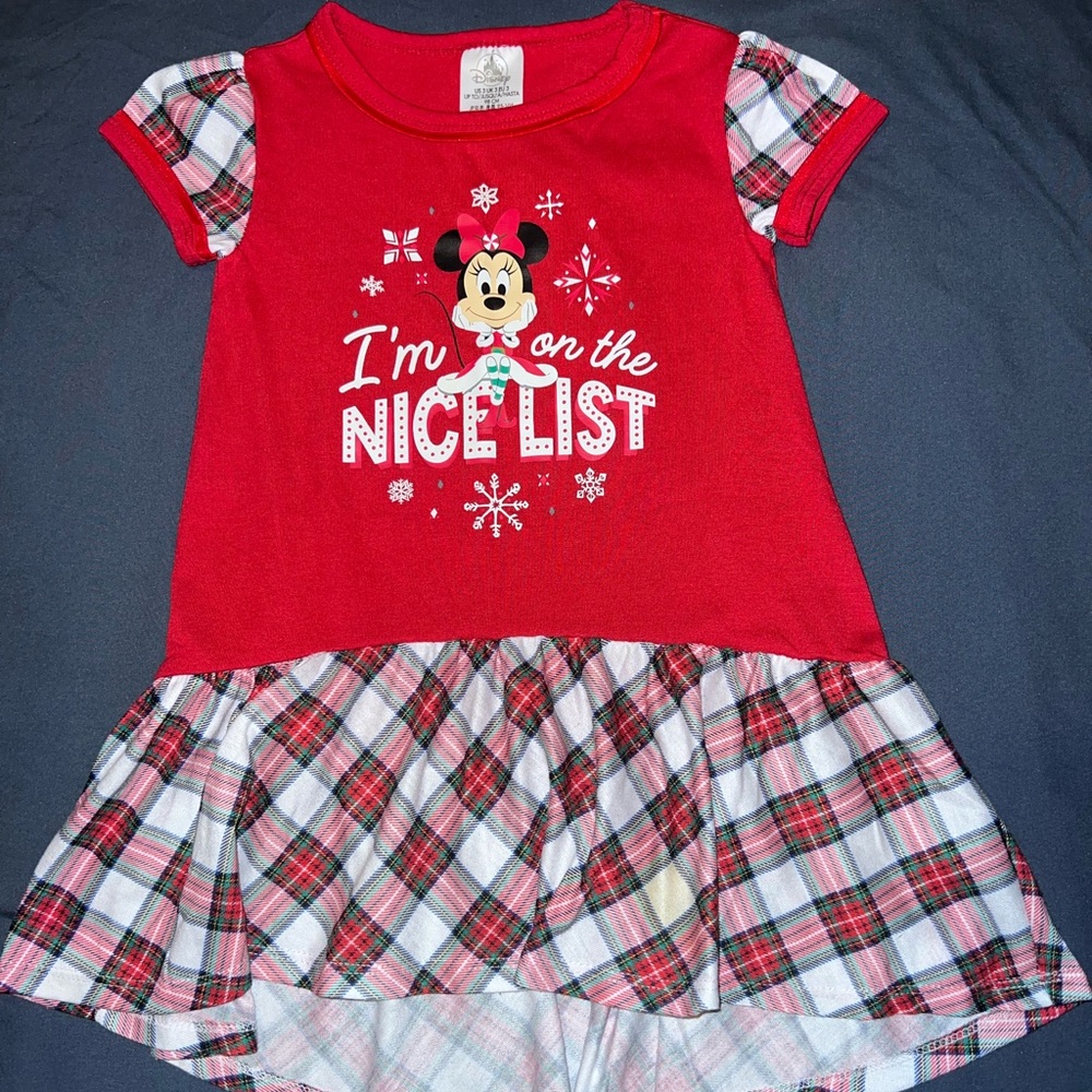 Minnie Mouse Holiday Dress